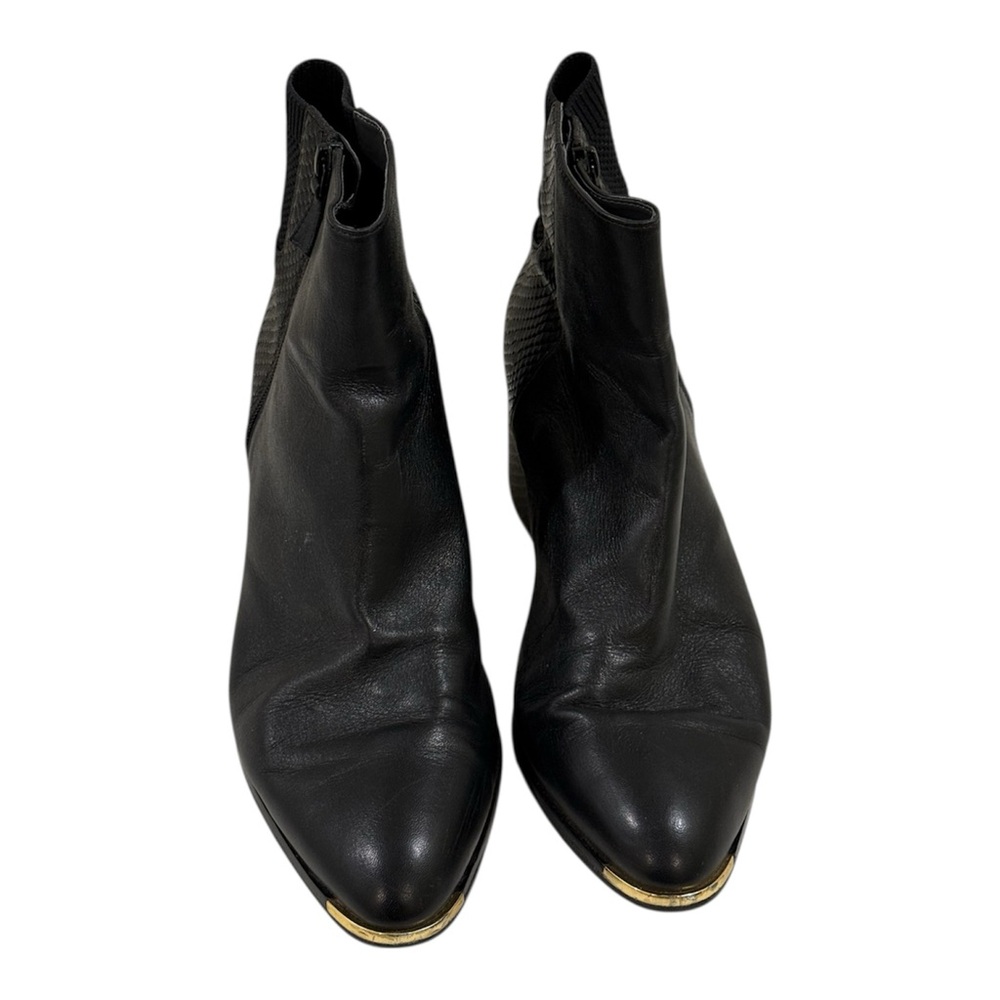 Cole Haan Black Leather Ankle Boots ~ Size 11